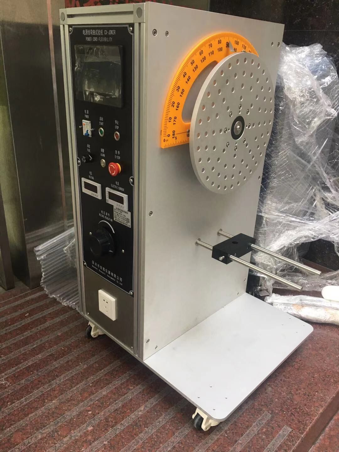 GB4706.1家電電源線彎曲試驗機